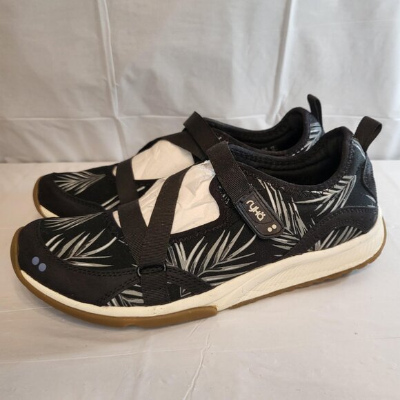 Ryka Shoes - Ryka Kailee Slip On Adjustable Shoe Woman Size 8 Black Palm